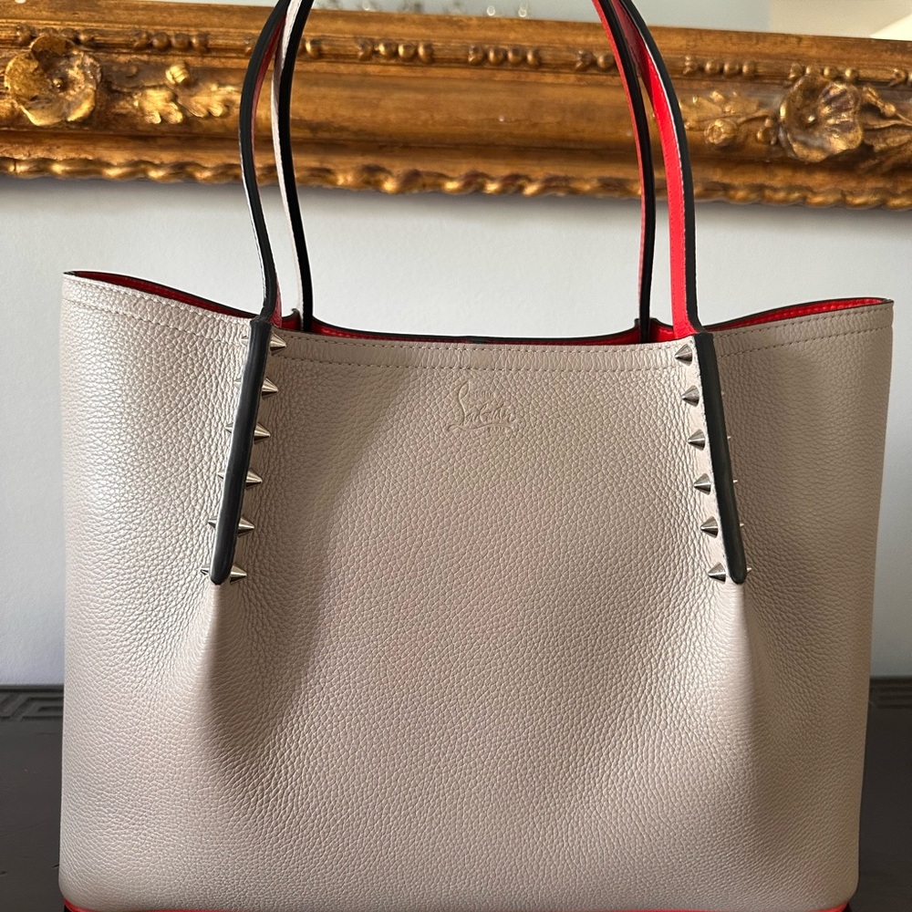 Christian Louboutin CabarockTote Bag with Structured Design